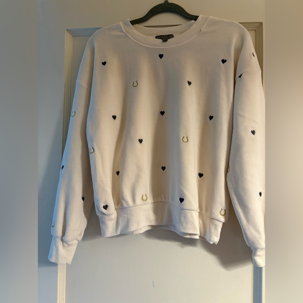 PJ Salvage Lucky In Love Sleep Sweatshirt